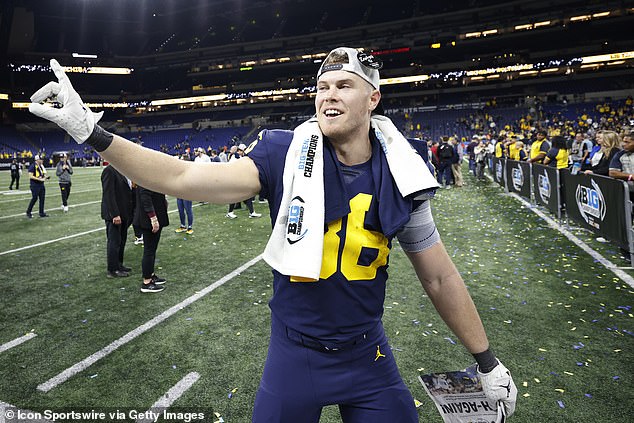 Michigan Tight End Luke Schoonmaker Enters The NFL Draft And 'is ...