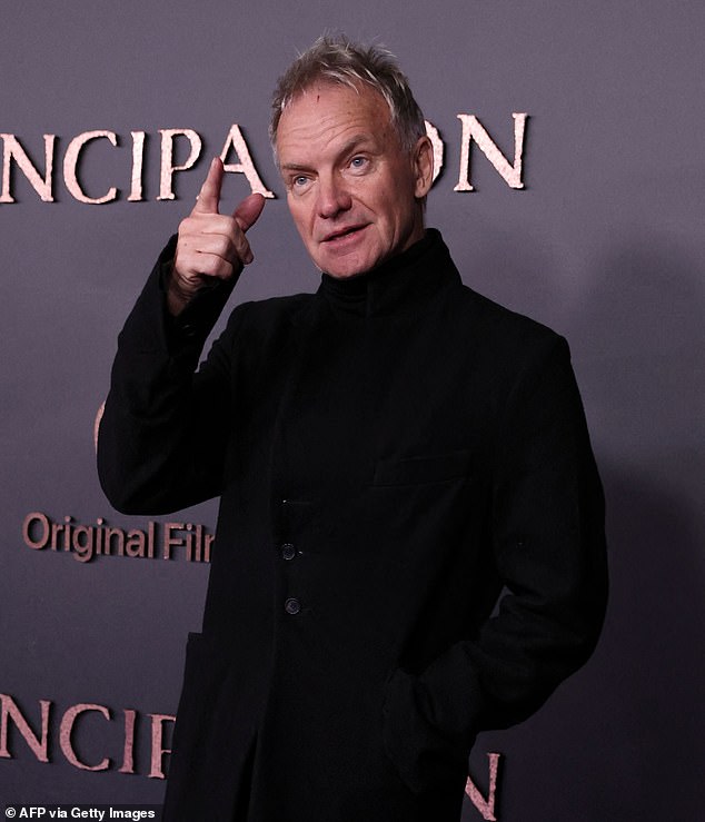 Fifty Microsoft executives enjoyed a private concert by Sting (pictured) at a ski resort in Davos, Switzerland, the night before the company announced it was laying off 10,000 employees.  Employees said the Sting concert was a bad image for the company, as the iconic artist's performances top $500,000.