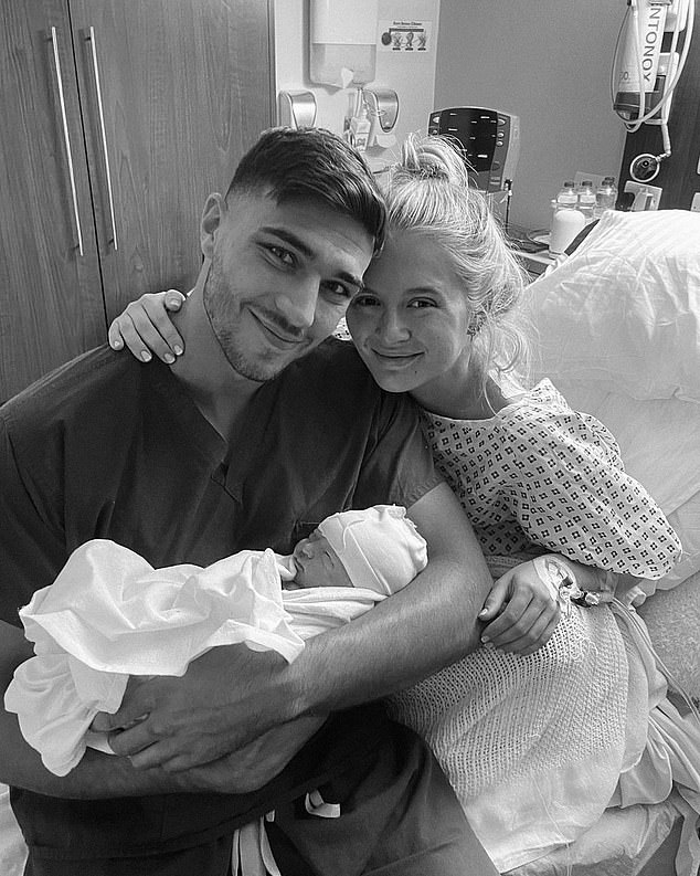 Molly-Mae Hague gives birth!  Love Island star reveals she welcomed a baby girl with Tommy Fury