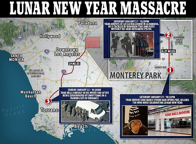 Monterey Park shooting timeline What we know