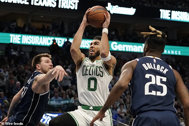 NBA ROUND UP Jayson Tatum posts a triple double in Celtics win