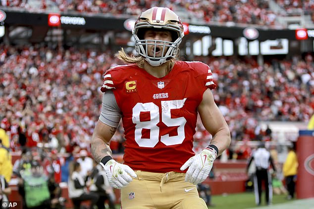 George Kittle of the San Francisco 49ers established himself as one of the top tight ends in the league