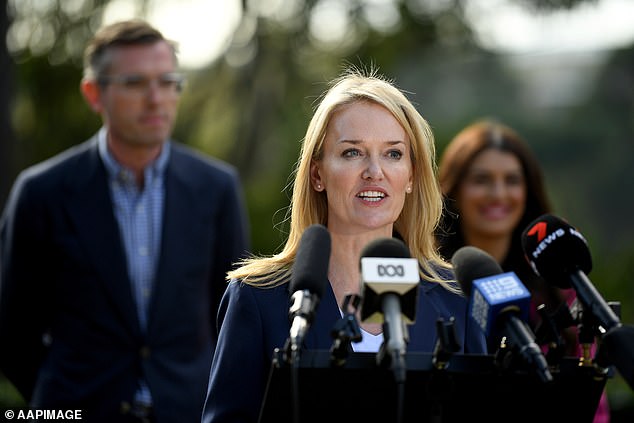 NSW Metropolitan Roads Minister Natalie Ward (pictured) wrongly said NSW drivers receive 10 demerit points