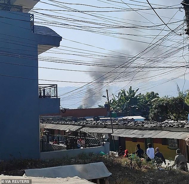 Life in the central Pokhara complex has come to a standstill after today's shocking accident.