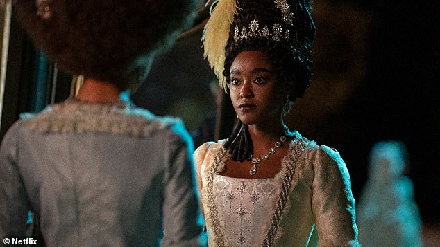 Stunning: Netflix has released a first look photo of Arsema Thomas as a young Agatha Danbury in the highly anticipated Bridgerton prequel series.