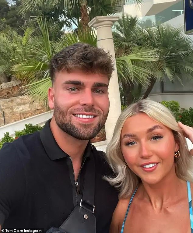 Newly single: Love Island's new potential bombshell Tom Clare split with his long-term stewardess girlfriend just weeks before the ITV2 show