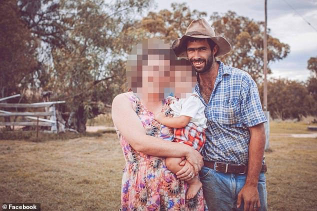 Hue Mills (pictured right) tragically died while competing in the Warwick New Year's Eve Rodeo