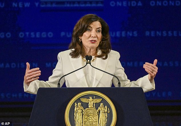 New York Governor Kathy Hochul on Saturday signed into law a bill approving the new burial method