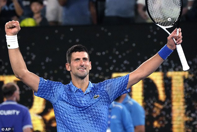 Novak Djokovic reached his tenth Australian Open final after beating Tommy Paul