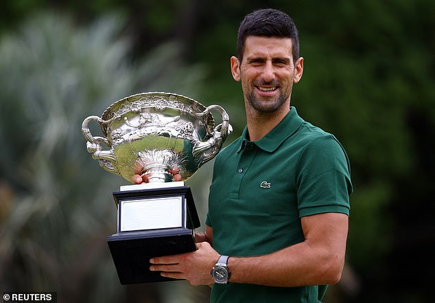 Novak Djokovic had every reason to let his hair down after winning the 10th Australian Open on Sunday, but the Serbian superstar didn't celebrate accordingly.