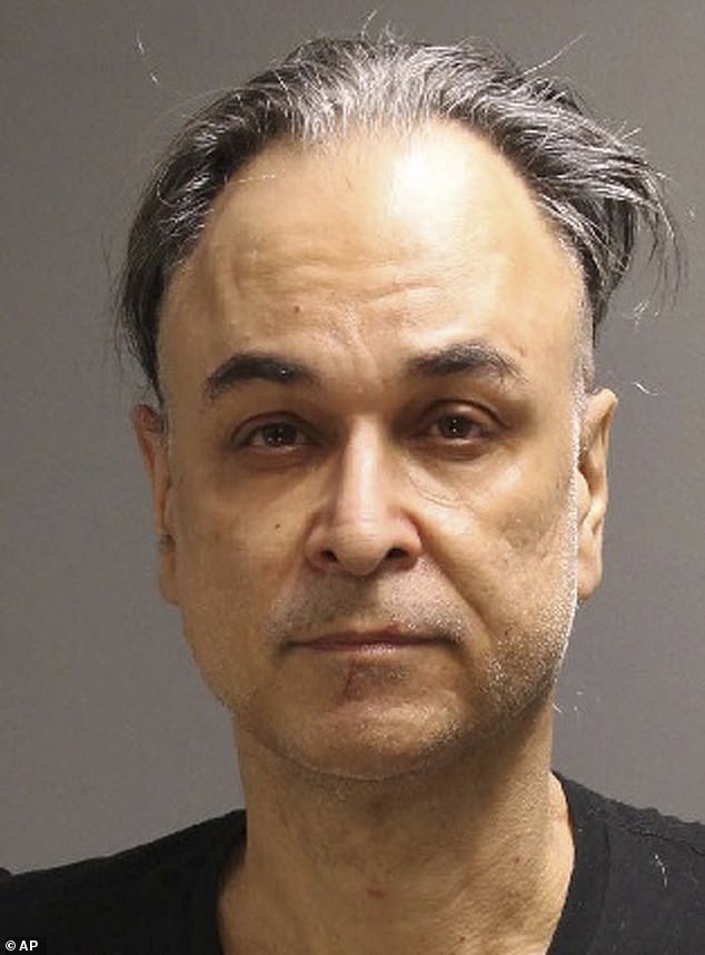 Gary Cabana, 60, is charged with two counts of attempted murder and two counts of assault for an attack on two Museum of Modern Art employees in March.