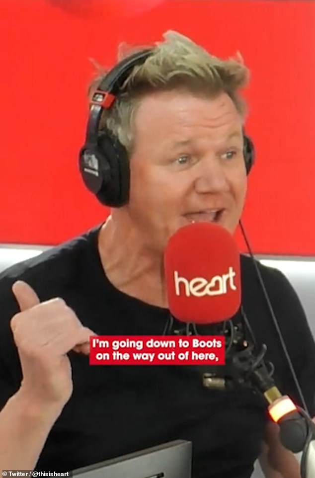 'One more on the way!'  Gordon Ramsay has joked that he is expecting another baby with his wife Tana, three years after welcoming his fifth child, Oscar.