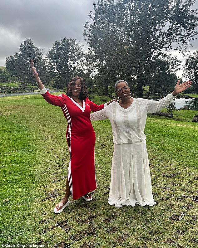 Special day: Several entertainment industry figures sent their best wishes to Oprah on the media giant's 69th birthday on Sunday