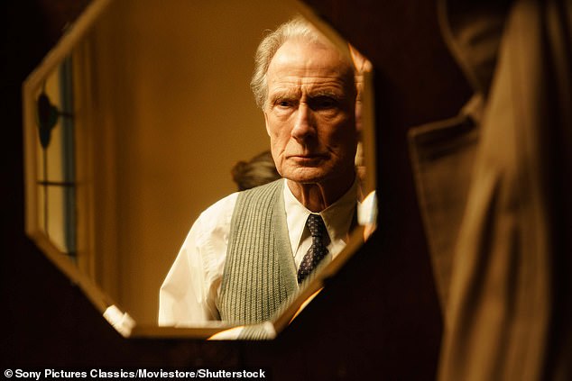 Nominations: British and Irish stars who have received a nomination have been revealed ahead of the 95th Academy Awards which will air later this year (pictured Bill Nighy in Living)