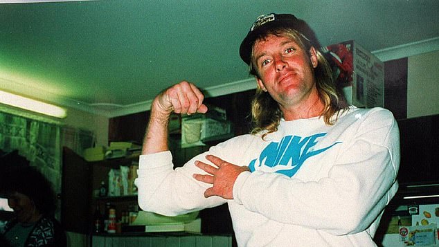 Roger David Cheney, 66, is pictured in his youth.  He spent 25 years in prison for the rape of two girls on the central north coast of New South Wales in the early 1990s.