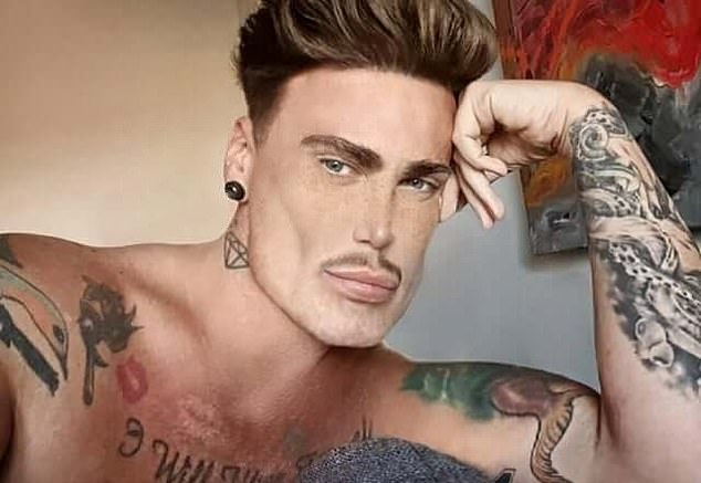 When photoshop goes wrong!  Many people are guilty of using Photoshop apps to give themselves a little virtual touch-up, but sometimes they can go too far, like this gentleman from Croatia, who might have altered his features too much.