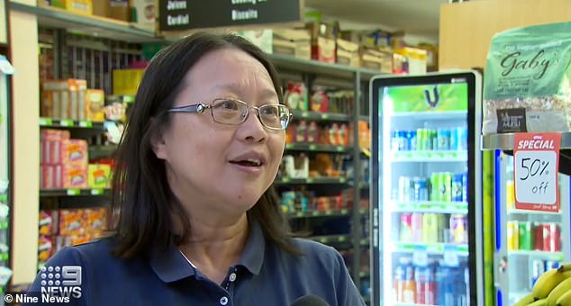 East Perth IGA owner Sarah Wang (pictured) has been threatened, pepper-sprayed and racially abused after confronting teenage sisters shoplifting on Monday.