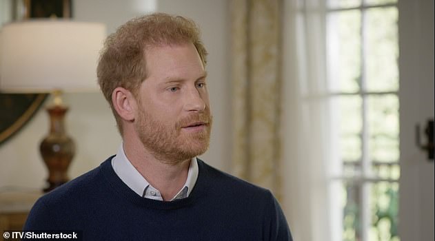 Australian viewers will soon have the chance to see Prince Harry's explosive interviews with ITV's Tom Bradbury and CBS's Anderson Cooper.  (Pictured: Harry's ITV interview)