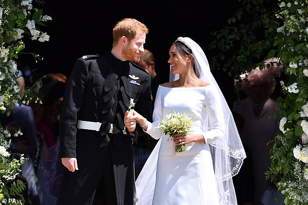 A new book contains revelations about Meghan and Harry, including their 2018 wedding