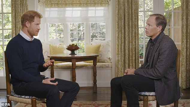 Prince Harry sat down to discuss his memoir Spare with ITV journalist Tom Bradby in a show that will air on Sunday.