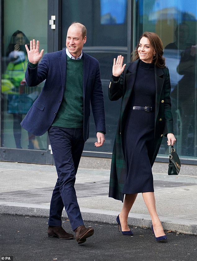 The Prince and Princess of Wales arrive to officially open the new Royal Liverpool University Hospital in Liverpool