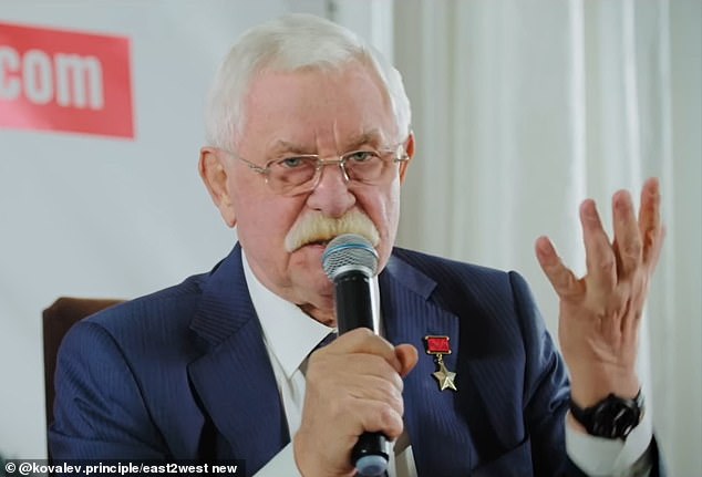 Alexander Rutskoy, a former Soviet general, accused Putin of 'wantonly' killing tens of thousands of Russian soldiers who have been used as cannon fodder in the war.
