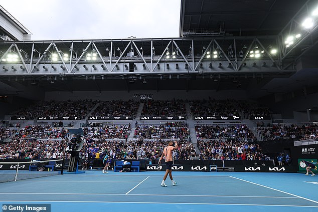 The Australian Open has already seen several weather problems, from extreme heat to heavy rain.