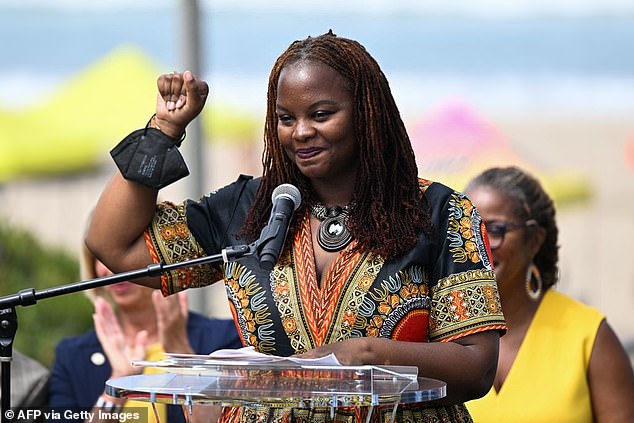 Activist Kavon Ward said she was disappointed the Bruce family chose to sell the land to Los Angeles and said she would have preferred they try to somehow resurrect the original beach club.