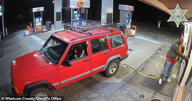 Two robbers broke into a Washington gas station at 4:30 am on January 17.  They tried to steal money from an ATM after breaking into the store, but couldn't.