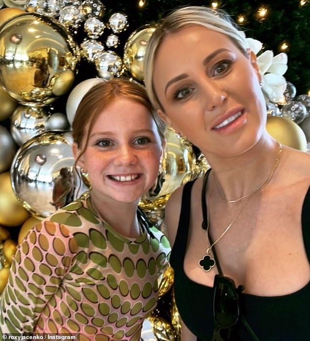 Roxy Jacenko (right) has allayed concerns about her 11-year-old daughter Pixie's (left) large social media following, saying Instagram is the modern equivalent of a photo album.