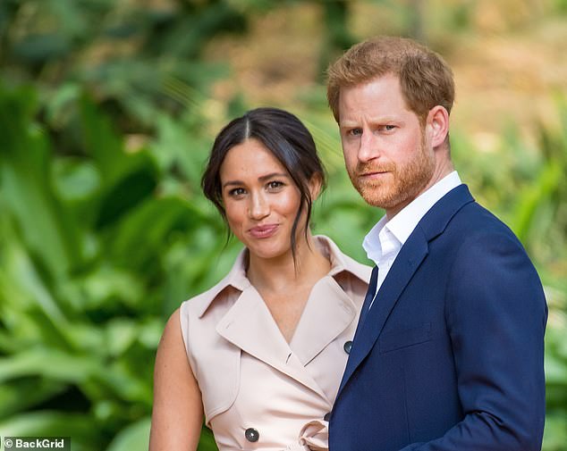 The real question on my mind is this: where was Meghan?  Pictured: Meghan and Harry on their royal tour in Johannesburg, South Africa, on October 2, 2019.