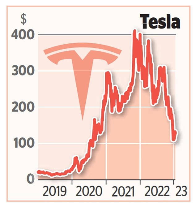 SHARE OF THE THE WEEK Investors await Teslas fourth quarter results