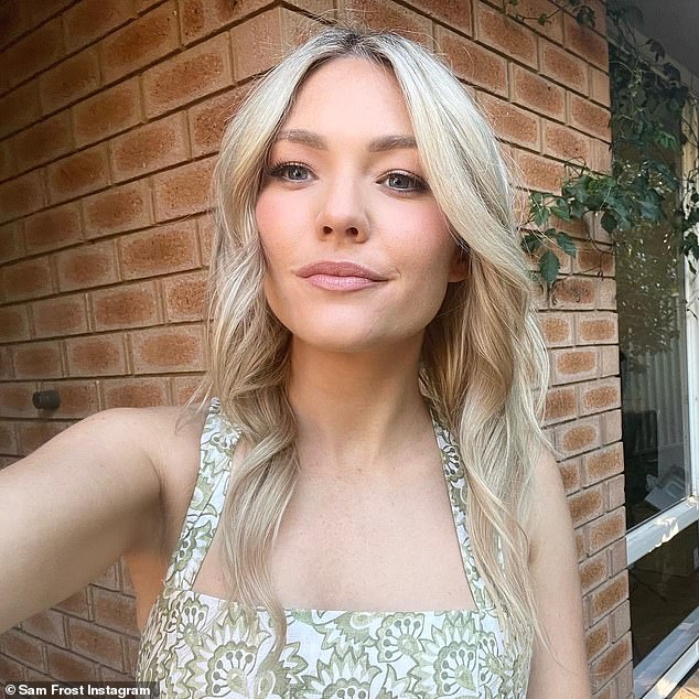 Home and Away star Sam Frost (pictured) has criticized the 'flawed' healthcare system after suffering a pregnancy scare