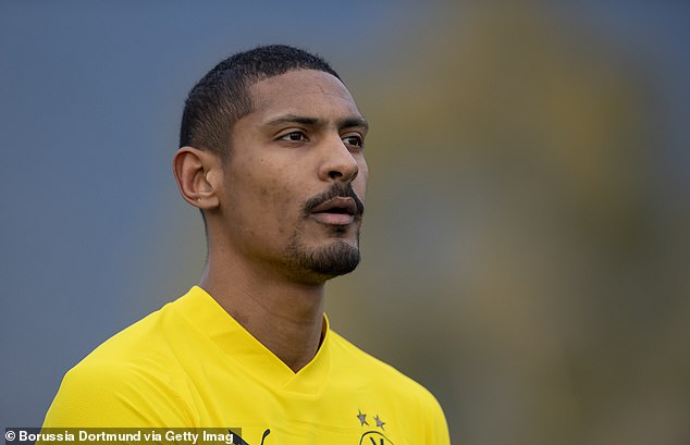 Sebastien Haller has been included in Borussia Dortmund's squad for the match against Fortuna Dusseldorf