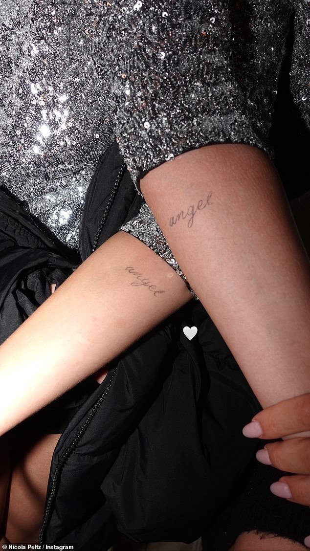 Coincidence: Selena Gomez and Nicola Peltz get matching 'angel' tattoos as their unexpected new friendship continues to blossom