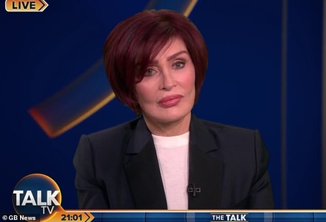 Terrifying: Sharon Osbourne opened up about her health issue for the first time after collapsing while filming the Night of Terror TV show with her son Jack last month