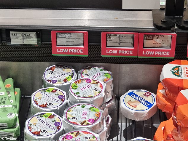 A Queensland shopper has swiped the digital price tags into his local Woolworths store and says it makes it impossible to read the 