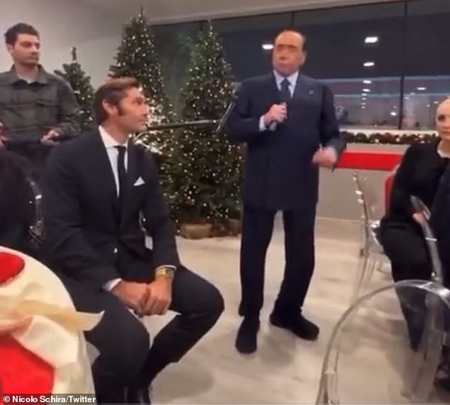 Italy's former prime minister, Silvio Berlusconi (second right), promised last month to offer prostitutes to his Monza players if they beat AC Milan or Juventus in Serie A this season.