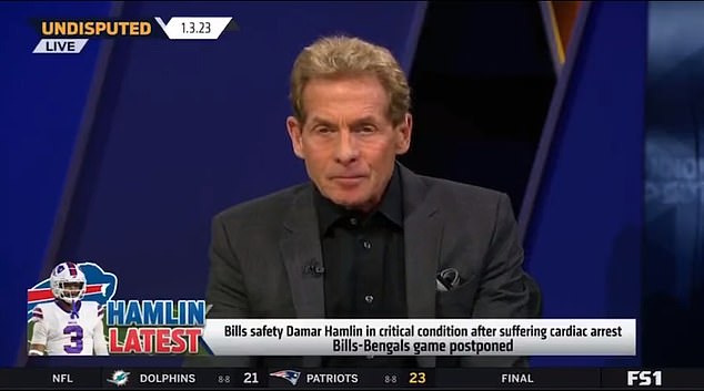 Skip Bayless apologizes for insensitive tweet related to Damar Hamlins collapse