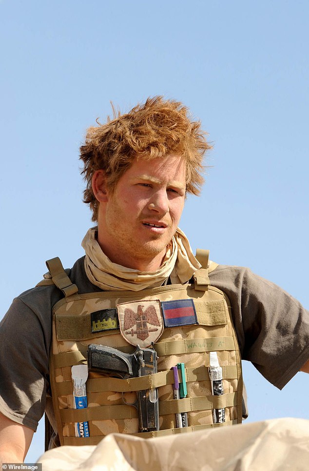 Prince Harry blamed New Idea and an American reporter for sharing a story published in an 'inconsequential' Australian magazine about his presence in Afghanistan forcing him to withdraw from the war zone.  He is pictured in Helmand province in February 2008.