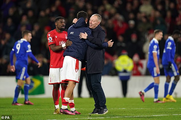 Nottingham Forest boss Steve Cooper (right) has been talking about his team's chances ahead of the Carabao Cup semi-final.