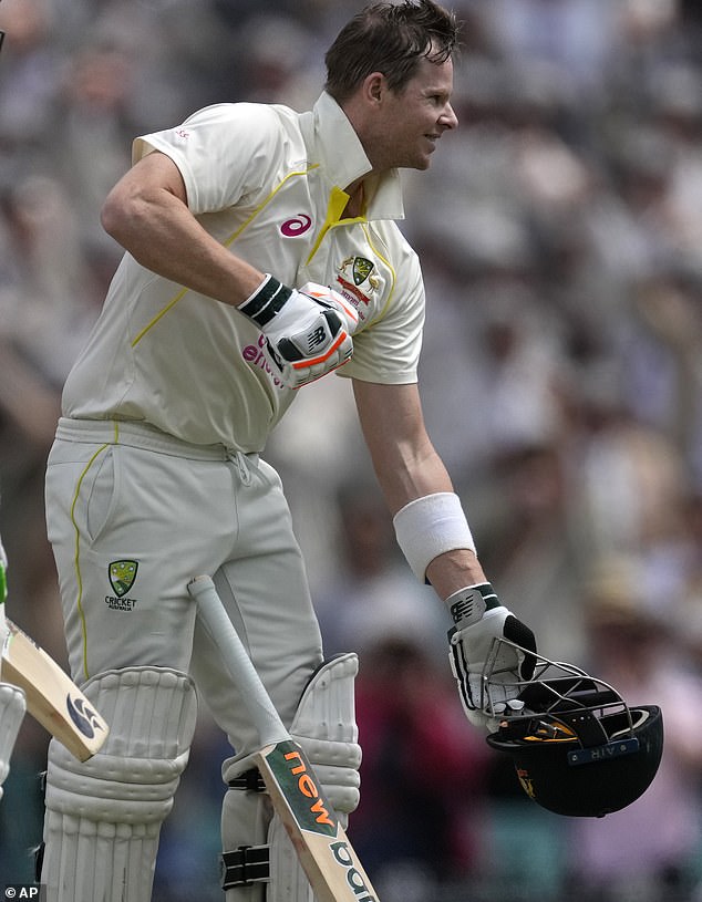 Steve Smith has opened up about his bizarre 'chainsaw' celebration after scoring his 30th Test century on Thursday.