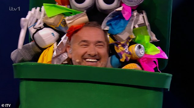 Pool pro Steven Hendry, 54, shocks The Masked Singer panel when he is unmasked as Trash after being kicked off the show.