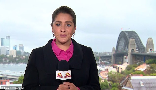 Sunrise presenter Mylee Hogan has been banned from the breakfast show's studio desk after backlash from viewers for joking about the death of Australian cricketer Glenn McGrath.