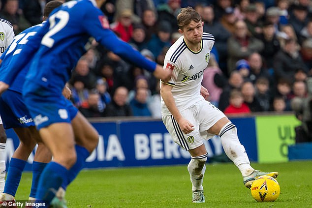 Joe Gelhardt is the subject of interest for Swansea City, as the striker has struggled for minutes this season.