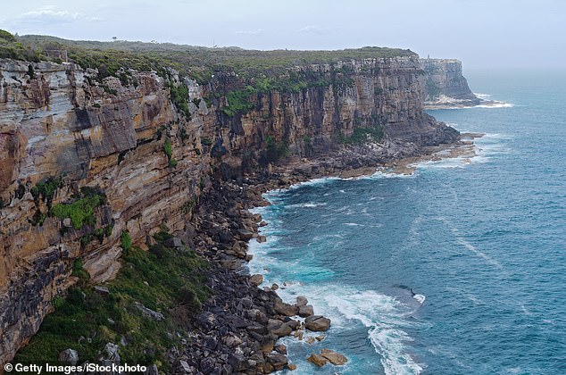 The Swedish student had been climbing the cliff at the time of the incident with a group of classmates (Pictured North Head in Manly)