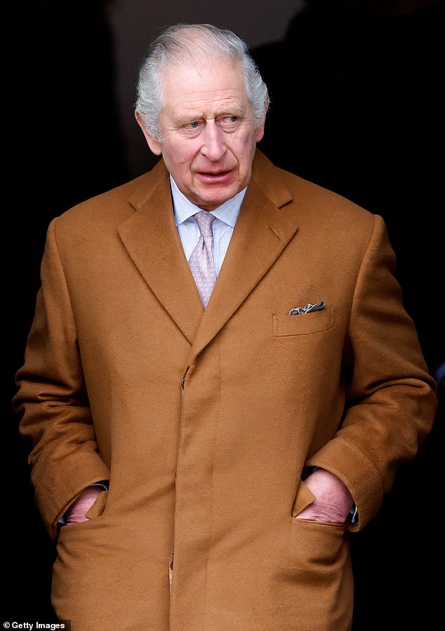 At a recent private dinner for friends hosted by Charles and Camilla at Clarence House, the king's guests were shocked by his obvious reluctance to confront his son Harry over his disloyalty.