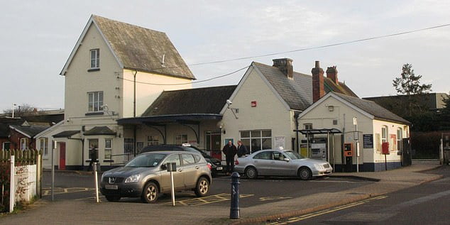 Q: The train station car park where our reader was fined