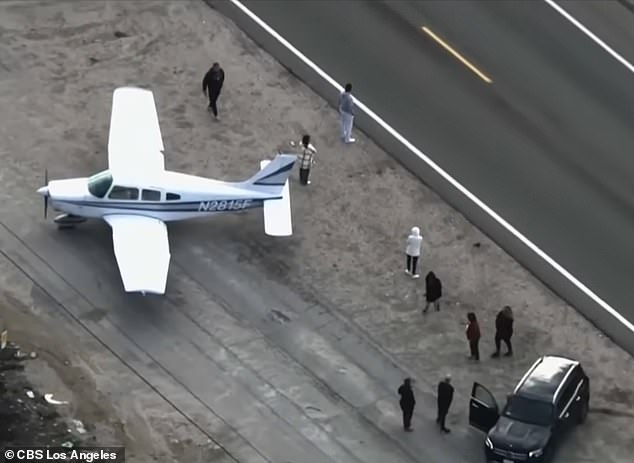 18-year-old Brock Peters crash-landed a plane on Route 66 when his engine gave out