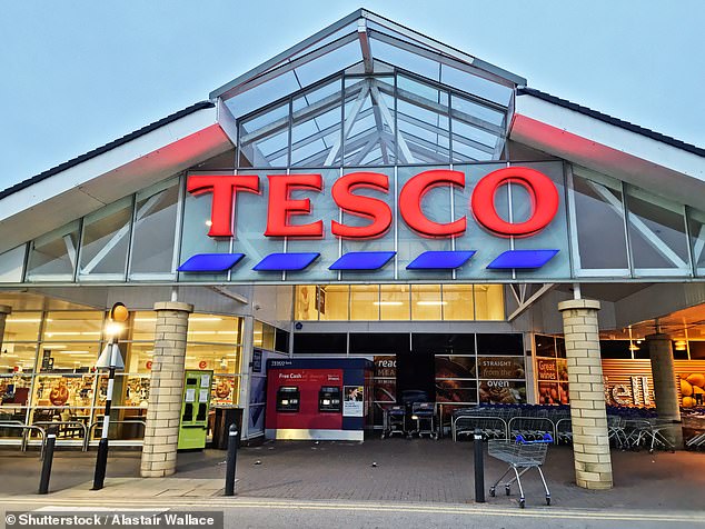 Sales up: Tesco, the UK's largest grocer, is having a great Christmas as sales are up 7.2% in the six weeks to January 7